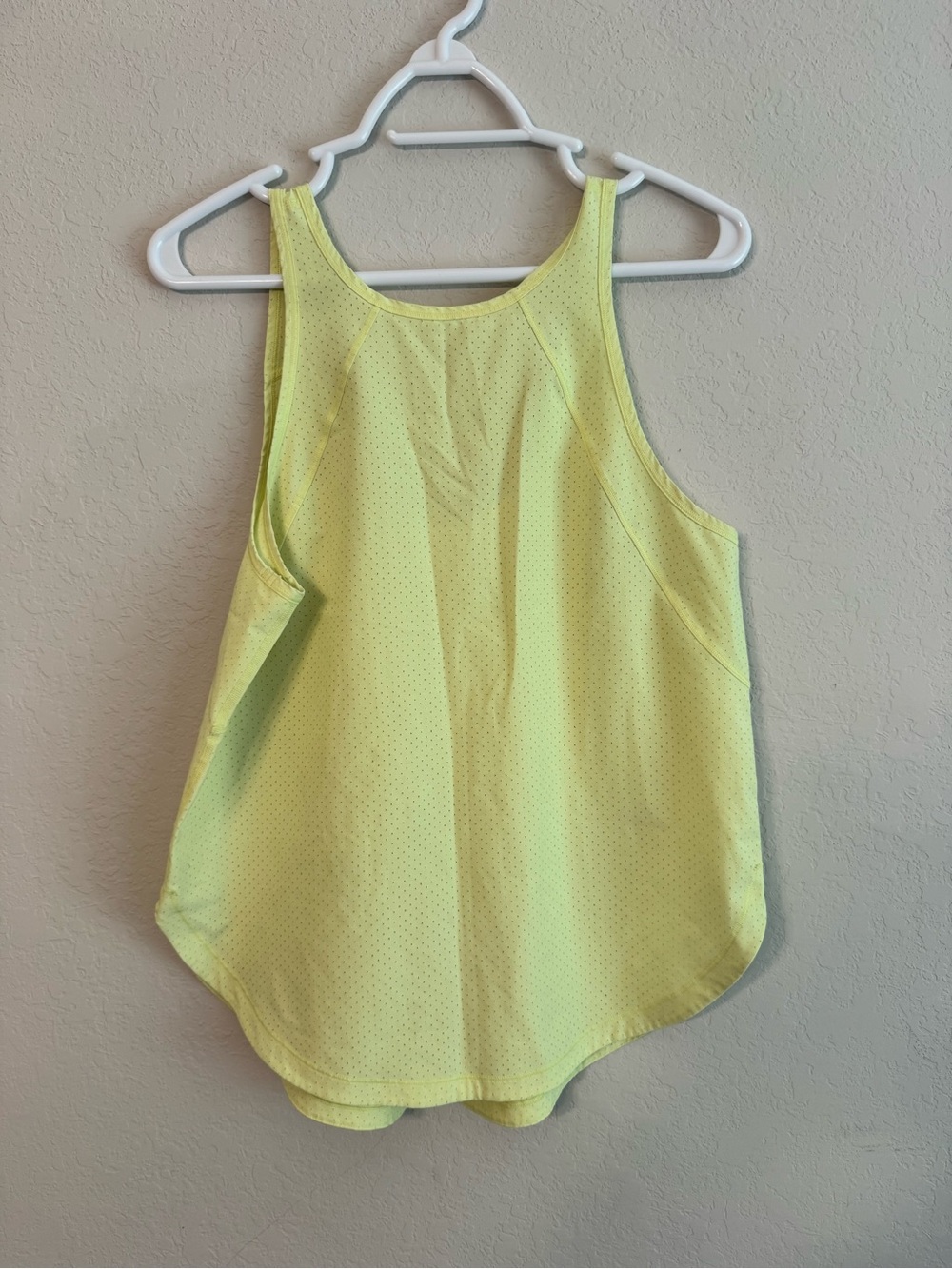 Lululemon Neon Yellow Tank Top
